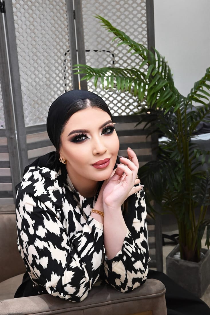 Evening make-up
